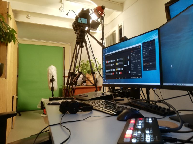 Greenscreen setup Greenscreen setup